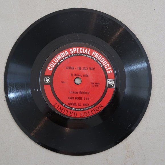 Guitar The Easy Way Vinyl 45 Al Chernet Record Instructional Booklet 1-201 - Picture 3 of 9